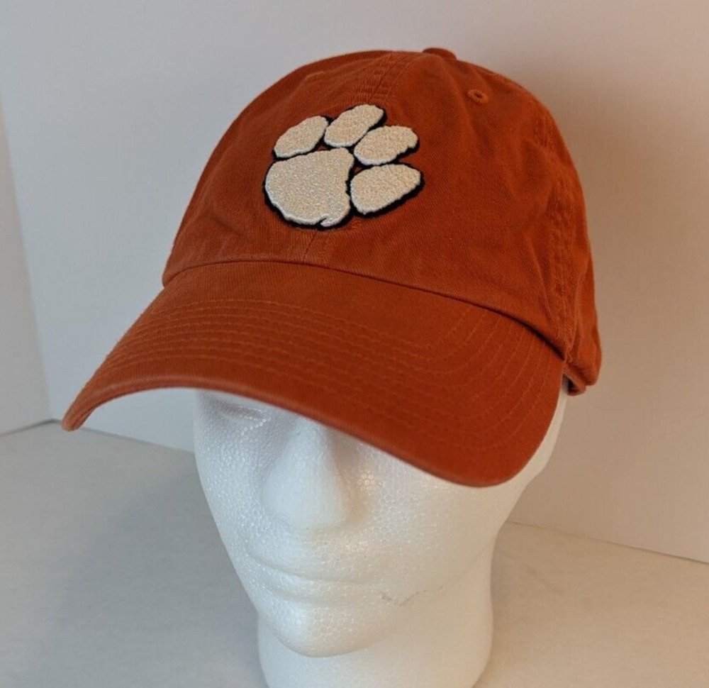Clemson Tigers Hat Mens Medium Fitted Orange The Franchise Perfect Fit Cap